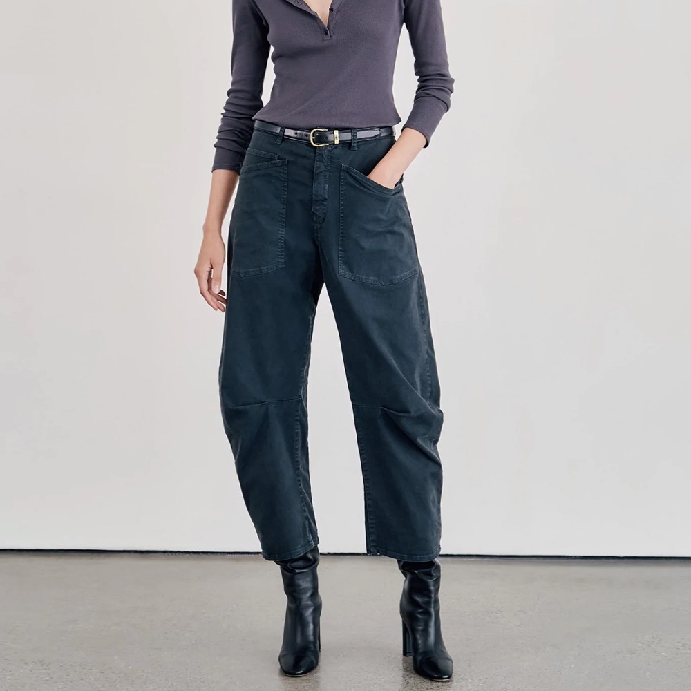 Nili Lotan Black Shon Pant